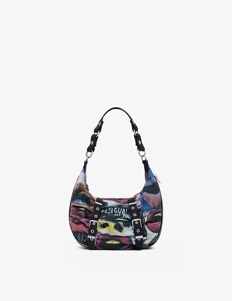 rinascente Desigual Borsa a spallo graffiato Calgary 3.0