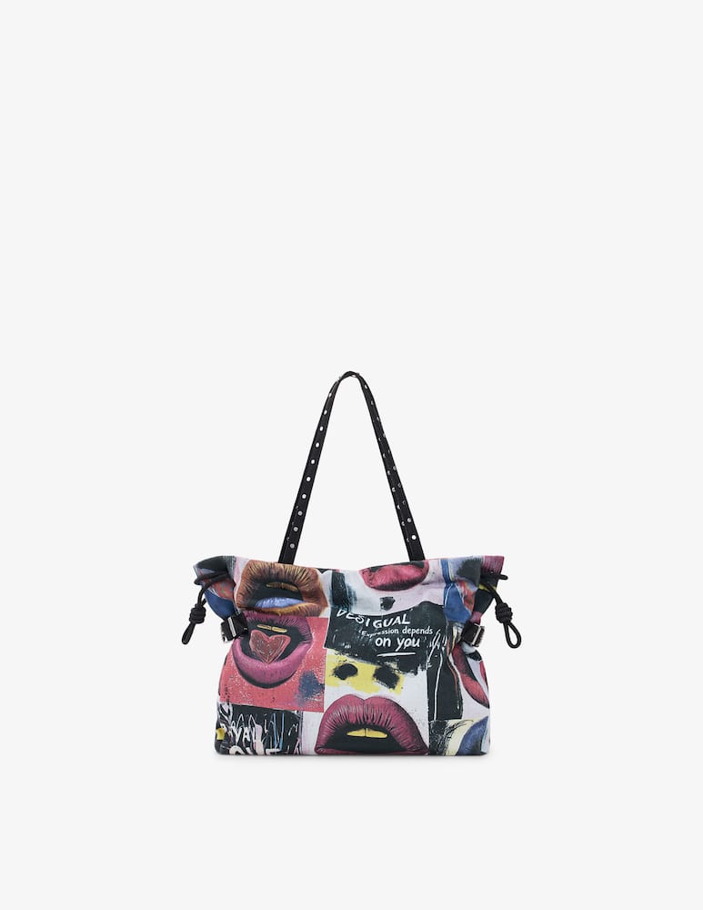 Desigual graffiato blue lifta 2.0 shoulder bag - picture 2