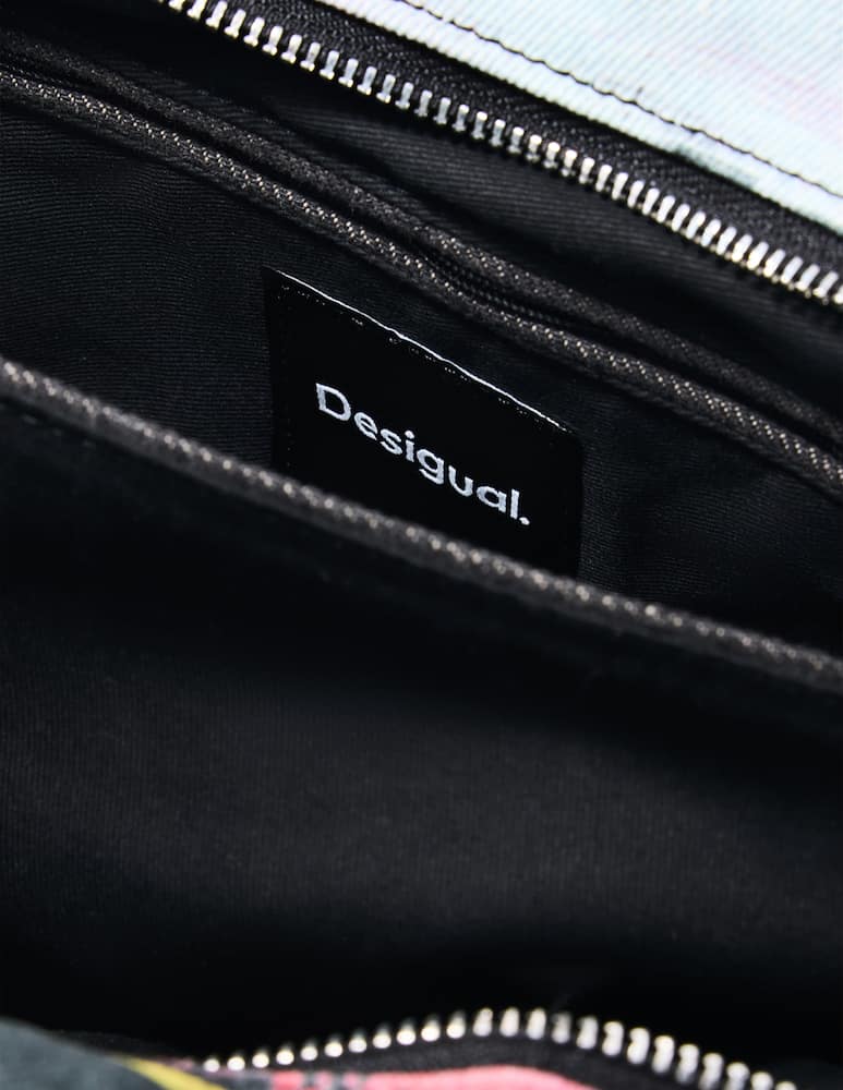 Desigual graffiato blue lifta 2.0 shoulder bag - picture 4