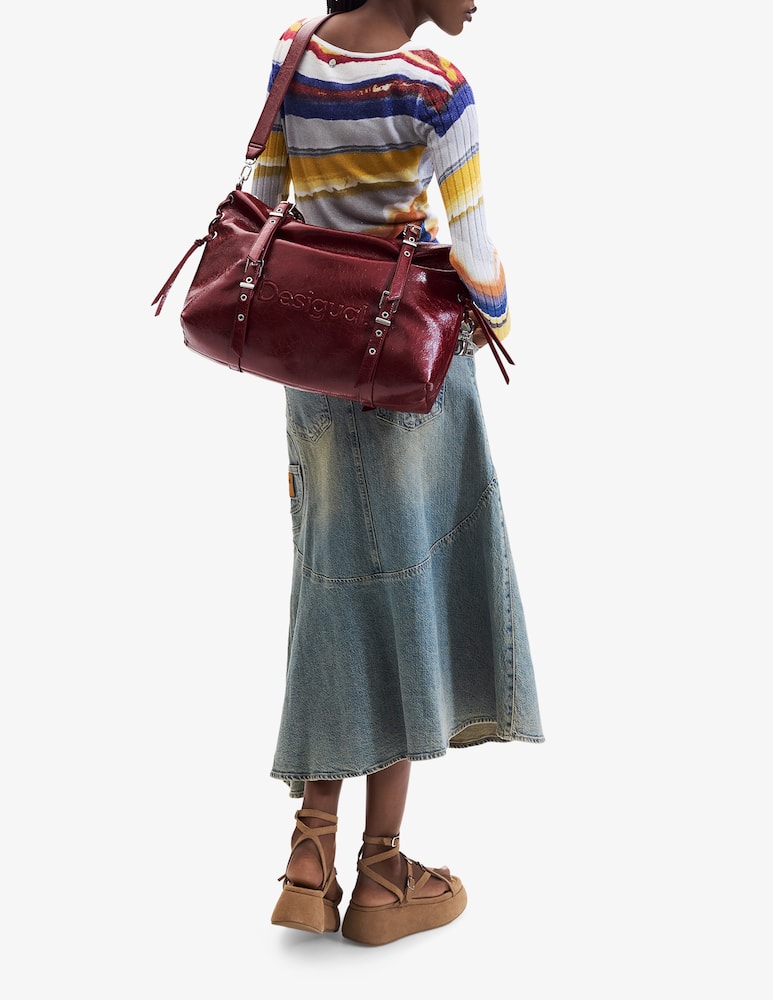 rinascente Desigual Shoulder bag half logo Lanuza