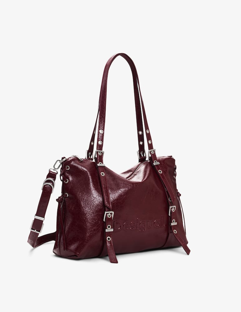 rinascente Desigual Shoulder bag half logo Lanuza