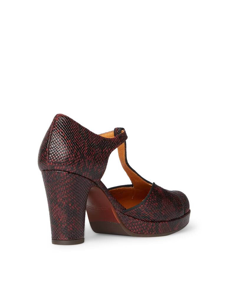 rinascente Chie Mihara Scarpe animalier t-bar tacco largo jori