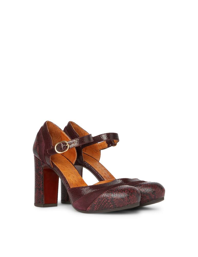 rinascente Chie Mihara Scarpe tacco largo animalier delia