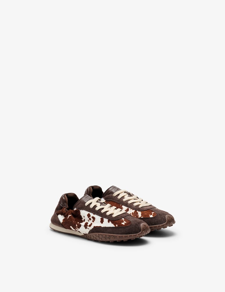 rinascente HOFF Bridge2 Cow fur low-profile sneakers