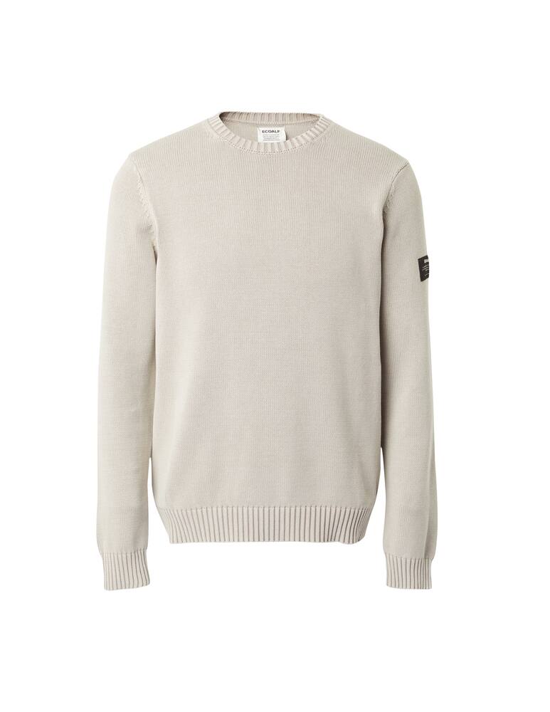 rinascente Ecoalf Maglia girocollo in cotone lavato - beige