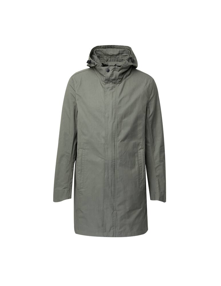 rinascente Ecoalf Cotton nylon rain coat - green