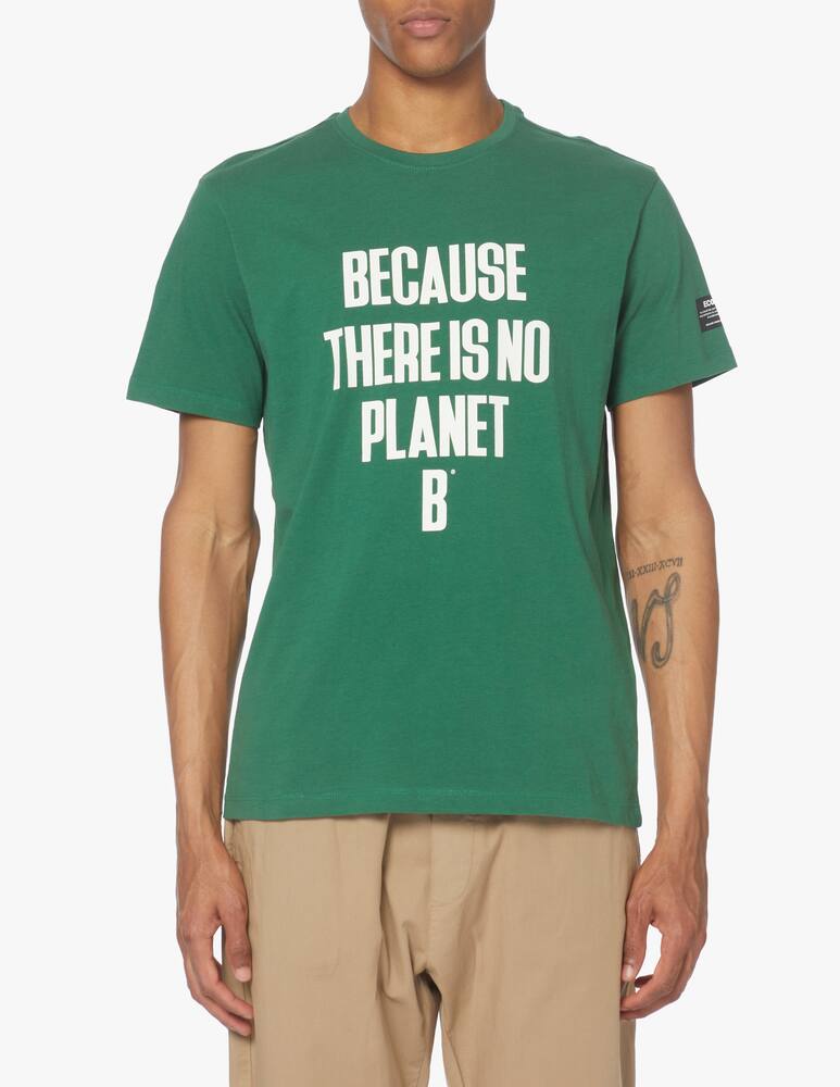 rinascente Ecoalf No planet b t-shirt - green