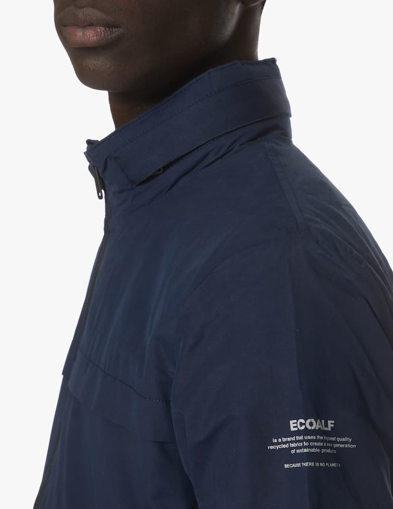 rinascente Ecoalf Giacca in cotone e nylon - blu