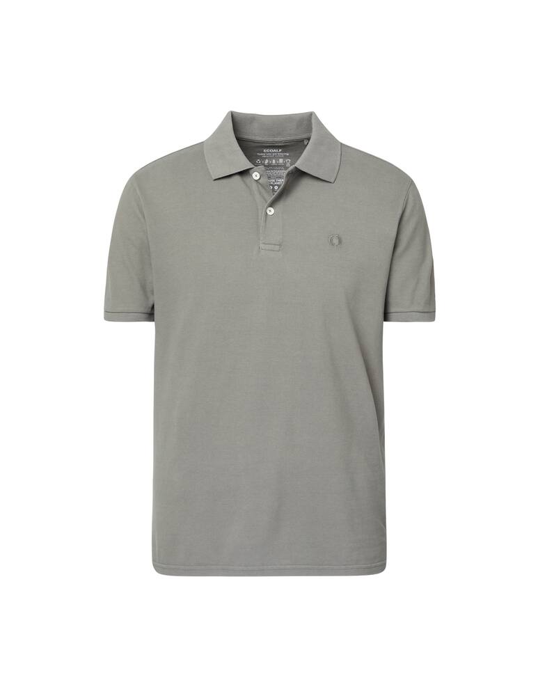 Ecoalf Polo manica corta piquet lavata - verde - immagine 5 Ecoalf Polo manica corta piquet lavata - verde - immagine 5