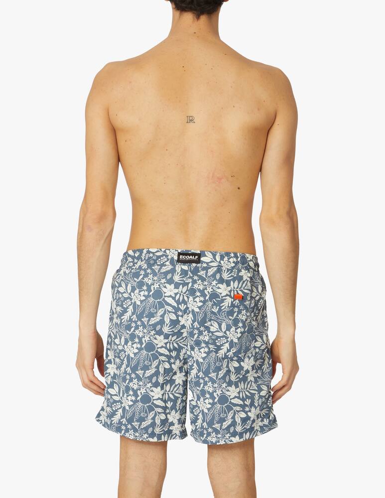 rinascente Ecoalf Patterned swimshort - blue