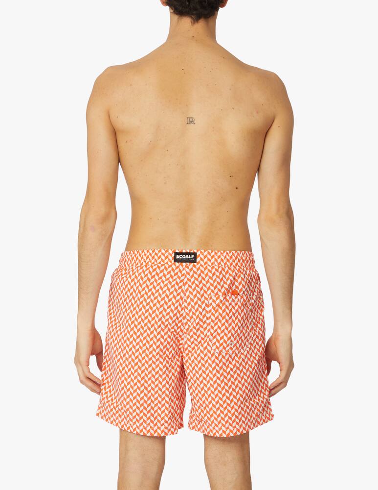 rinascente Ecoalf Patterned swimshort - orange