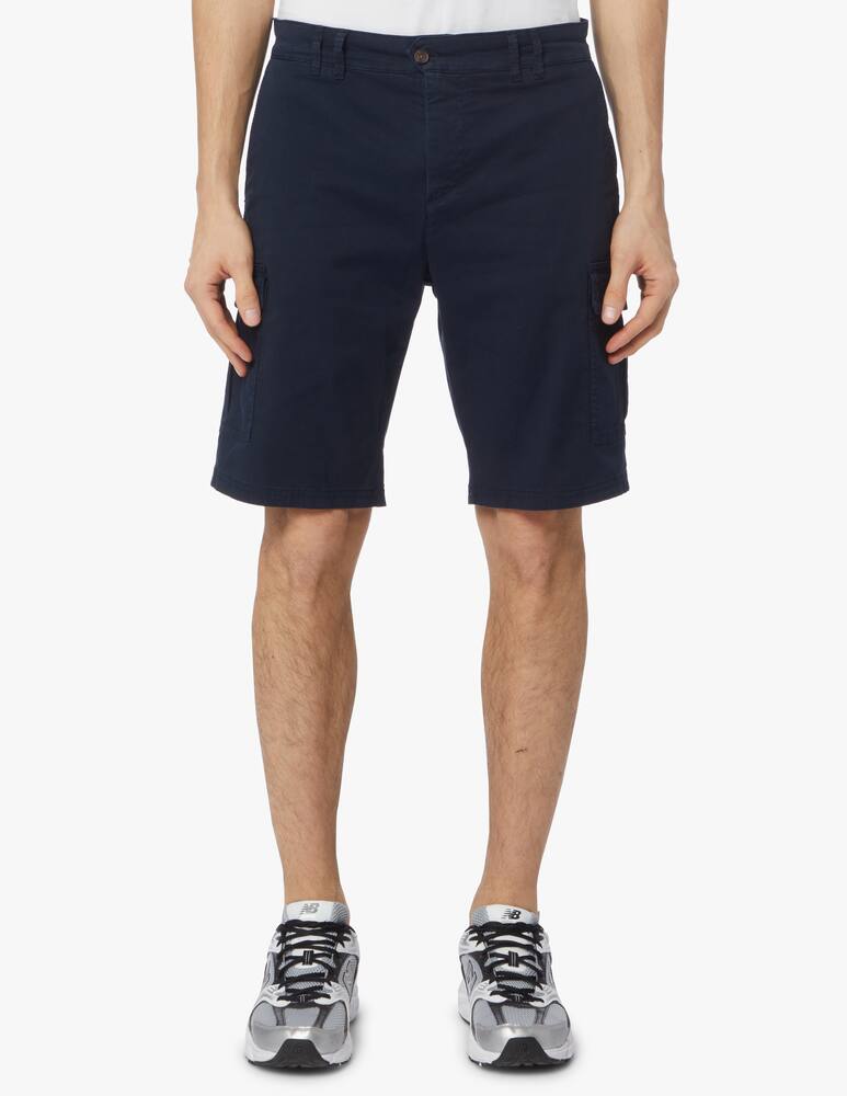 rinascente Ecoalf Cotton cargo short - blue