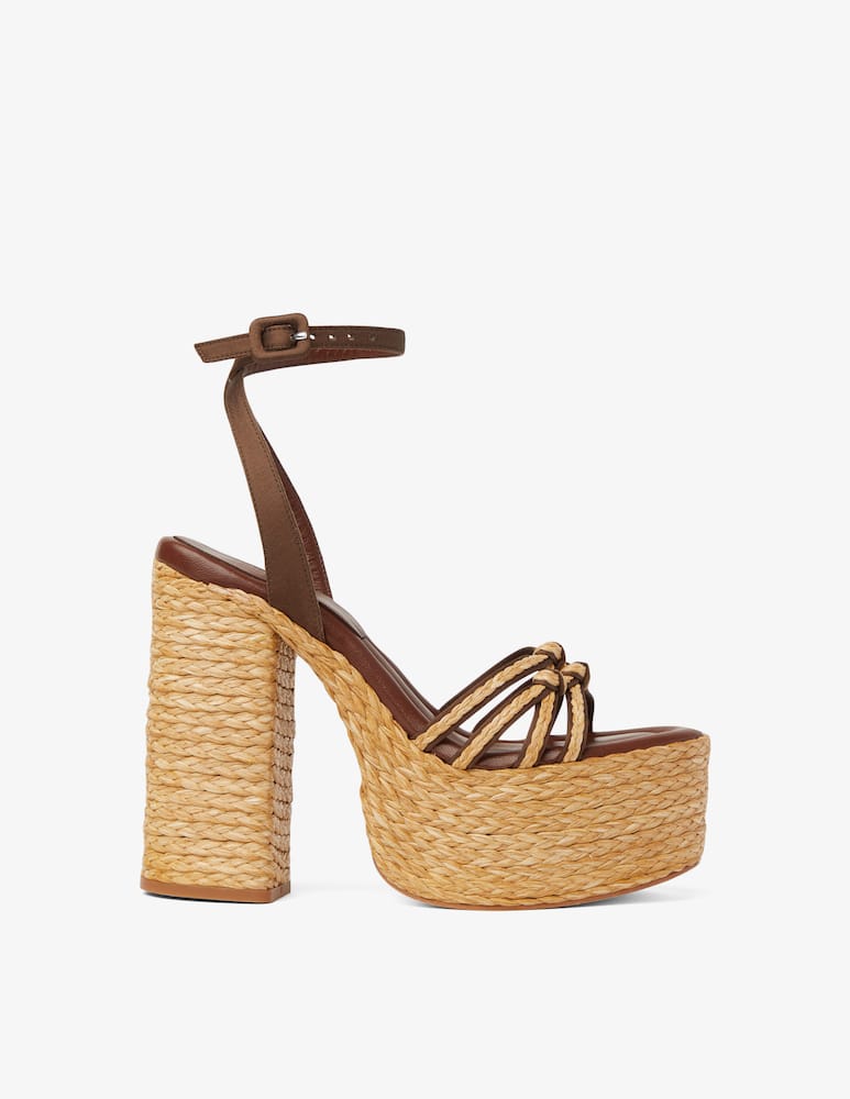 Paloma Barcelò Wedge sandals with belt - picture 1 Paloma Barcelò Wedge sandals with belt - picture 1