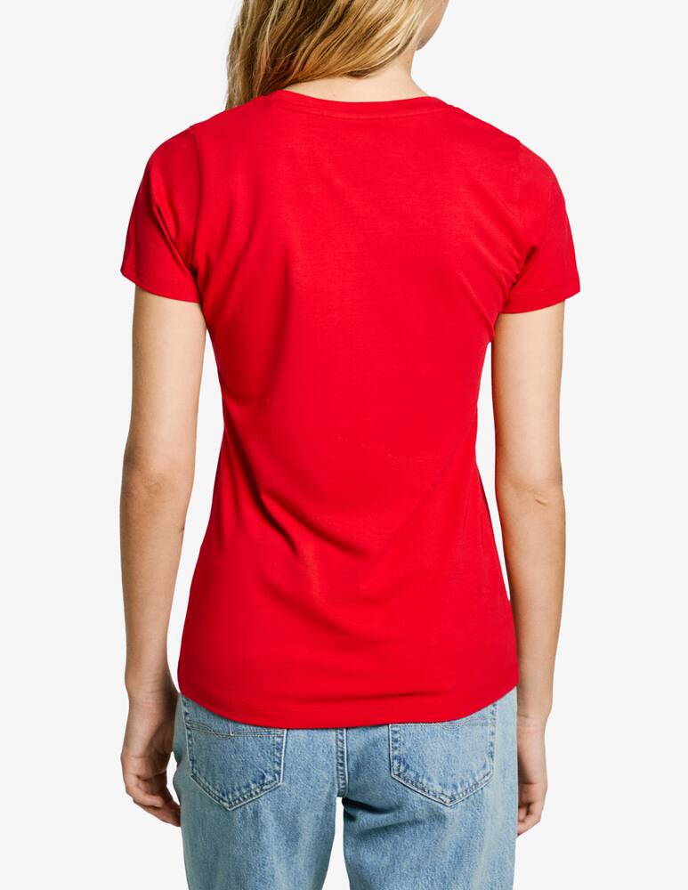 rinascente Pepe Jeans Virginia logo t-shirt