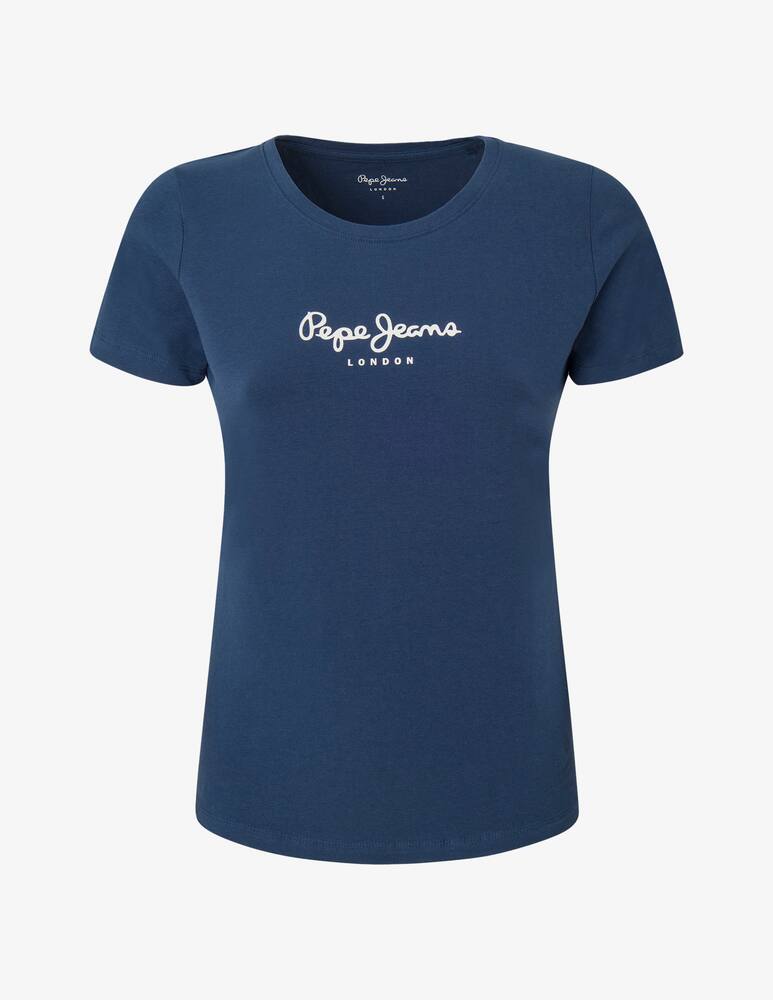 rinascente Pepe Jeans Virginia logo t-shirt