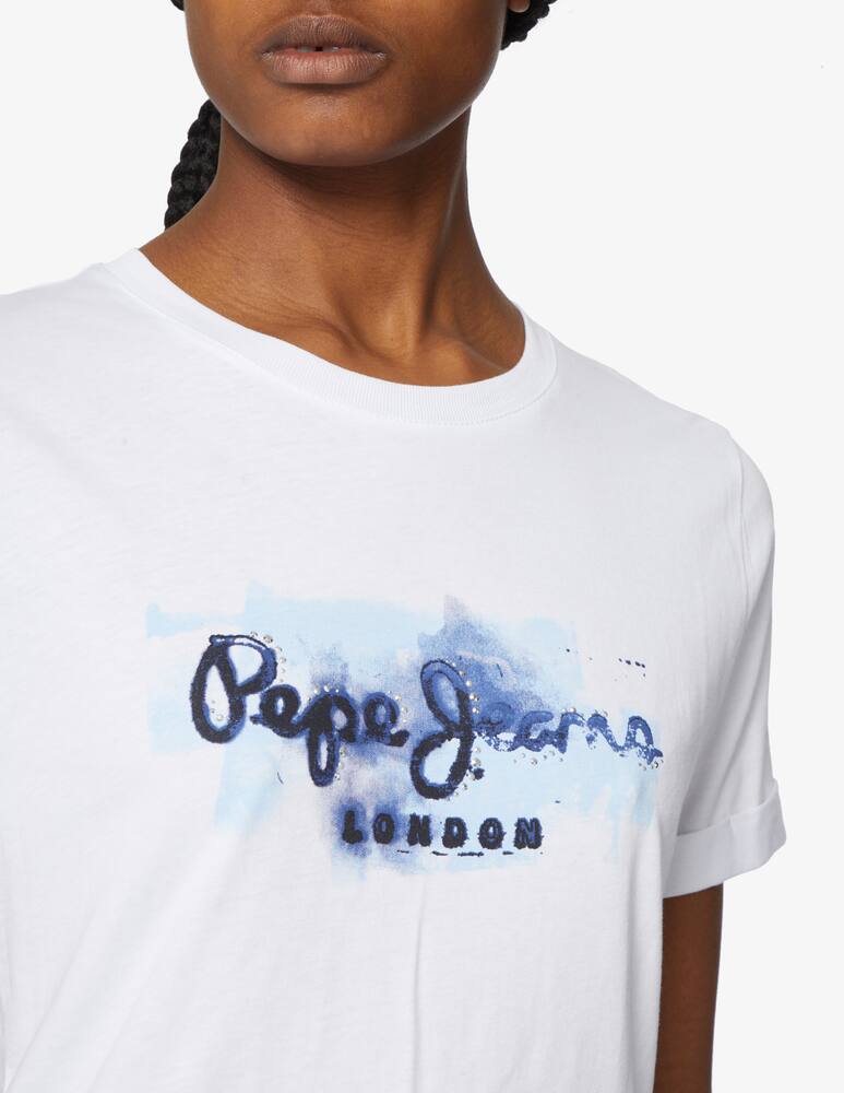 rinascente Pepe Jeans Spray t-shirt - White