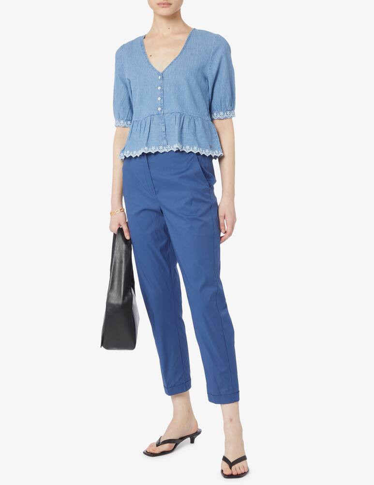 rinascente Pepe Jeans Berta 3/4 sleeve denim shirt