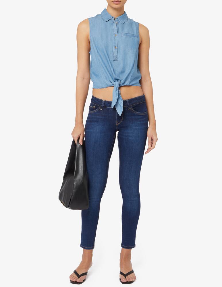 Pepe Jeans Winona sleeveless denim shirt - picture 2 Pepe Jeans Winona sleeveless denim shirt - picture 2