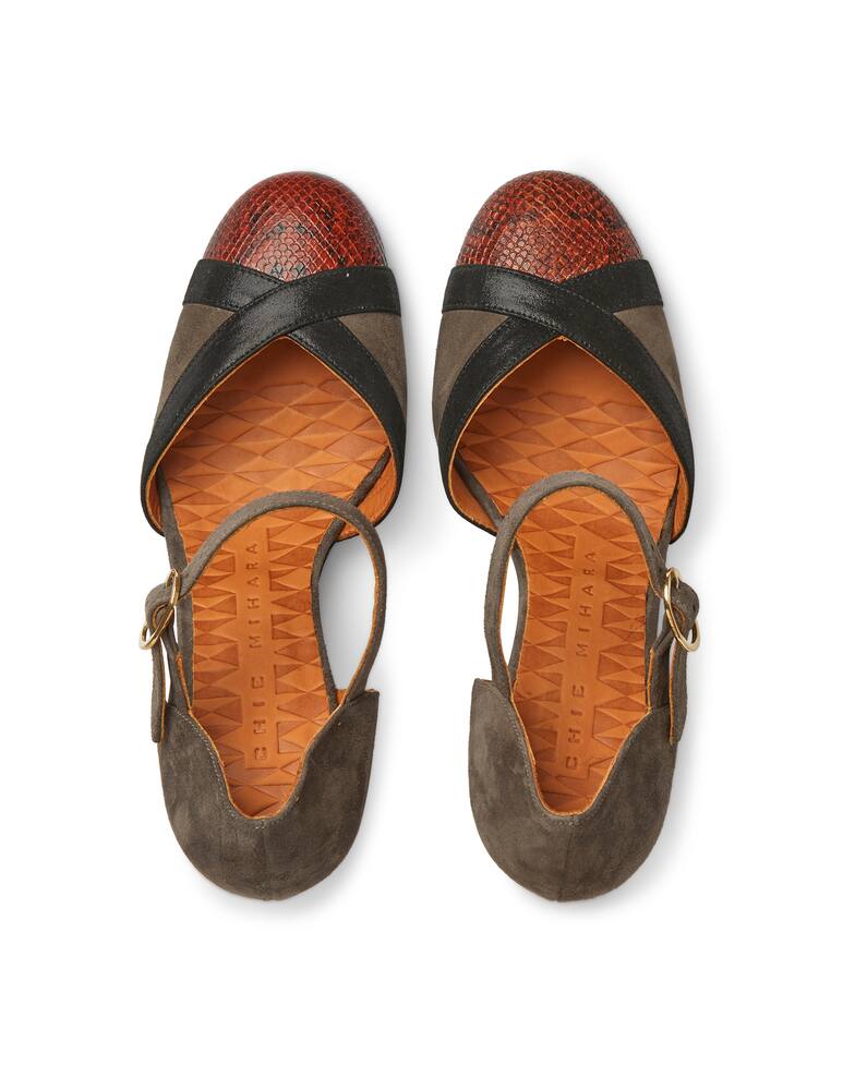 rinascente Chie Mihara Decollettè in pelle Wabe