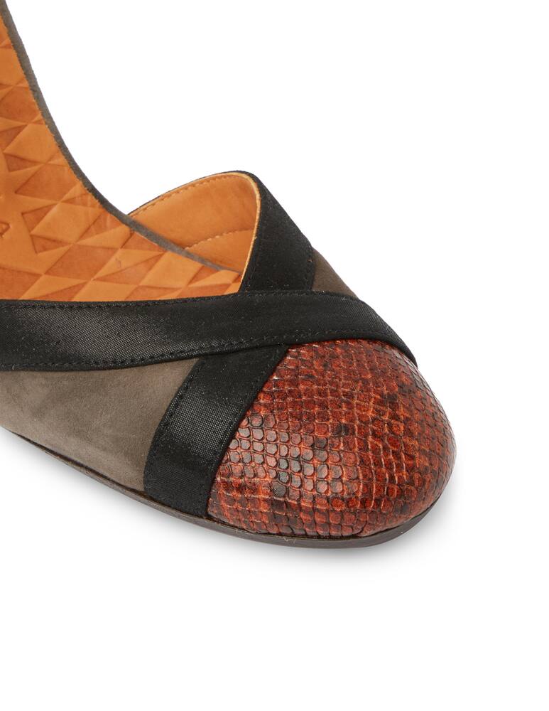 rinascente Chie Mihara Decollettè in pelle Wabe