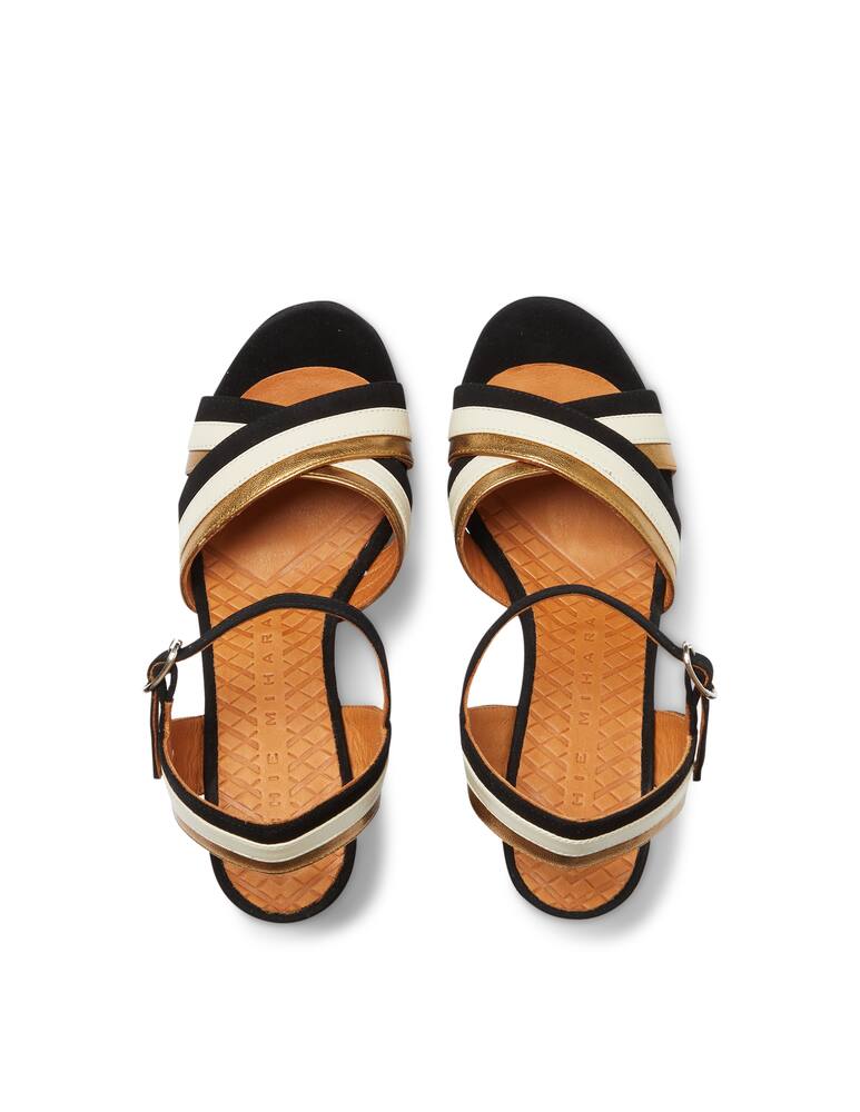 rinascente Chie Mihara Keyko leather platform - black