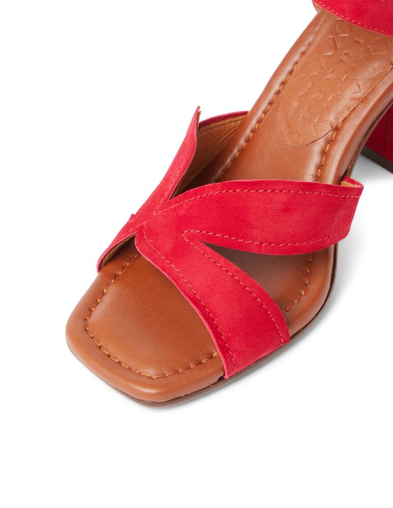 rinascente Chie Mihara Pewa leather sandals - red