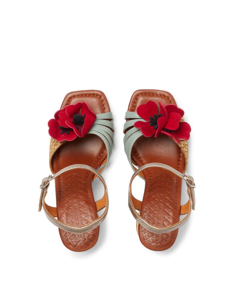 rinascente Chie Mihara Sandali con fiori Piroca - multicolor