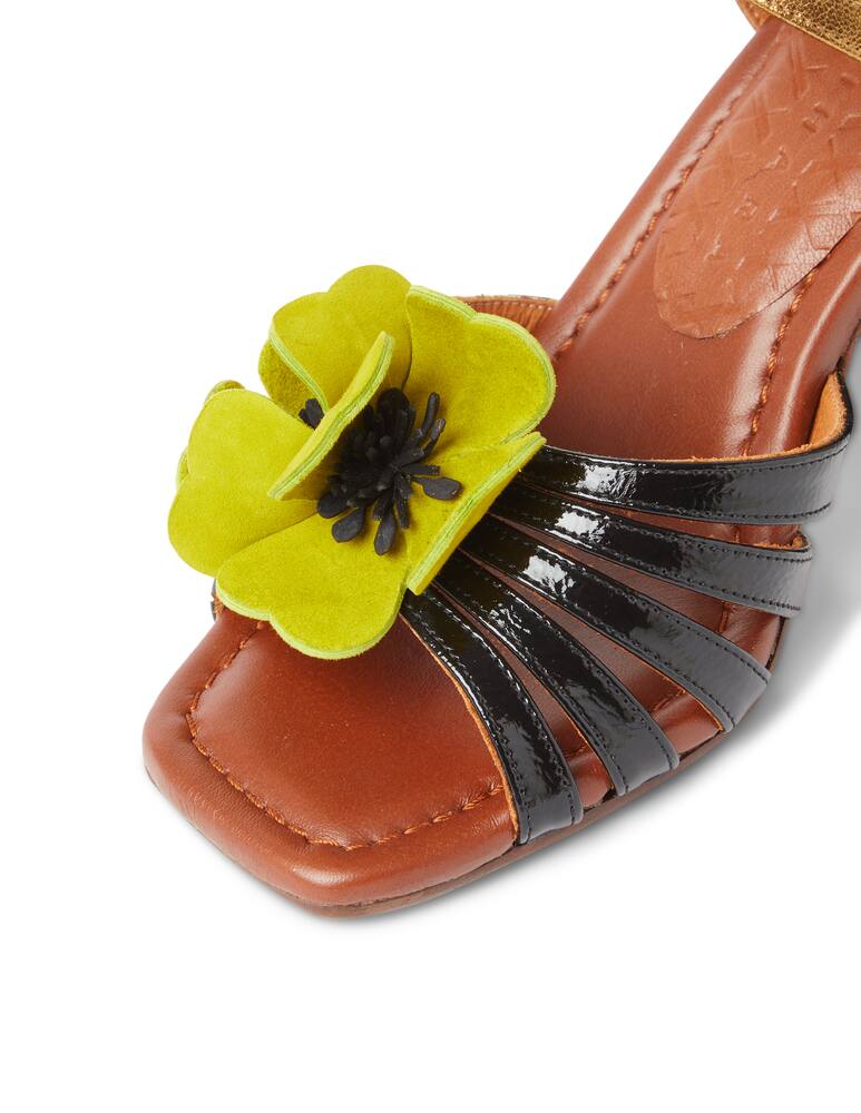 rinascente Chie Mihara Piroca mosaic sandals - black