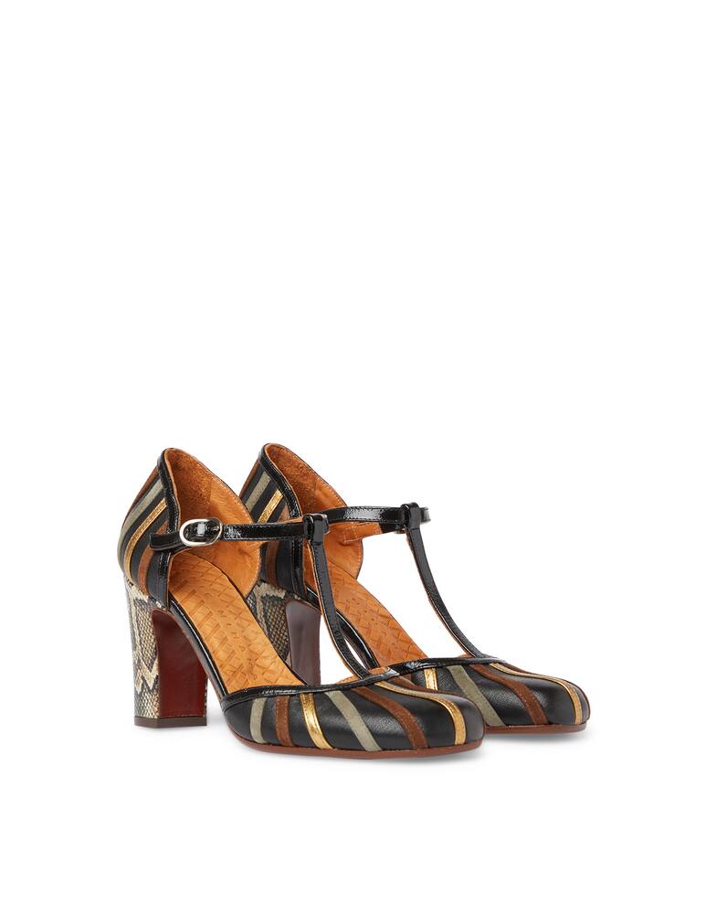 Chie Mihara Fruta leather pumps - black - picture 2 Chie Mihara Fruta leather pumps - black - picture 2