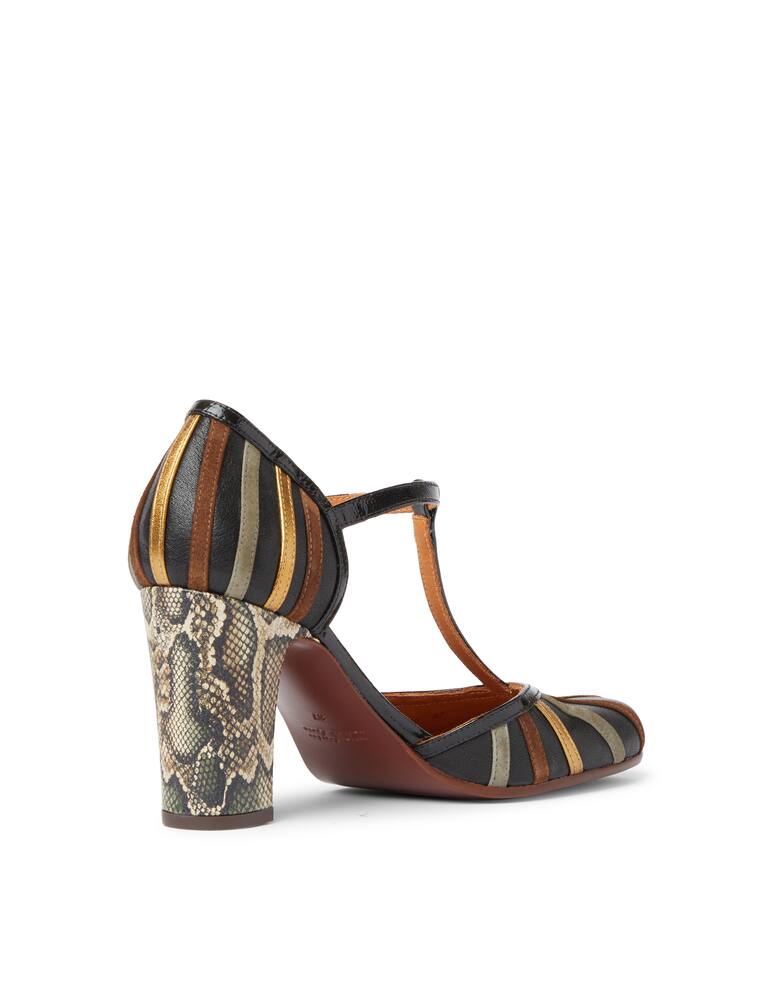 Chie Mihara Fruta leather pumps - black - picture 4 Chie Mihara Fruta leather pumps - black - picture 4