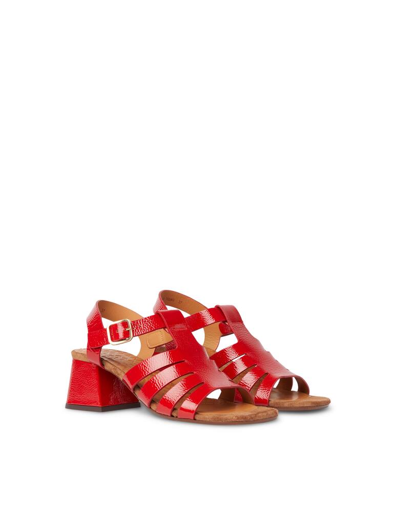Chie Mihara Otawa leather sandals - red - picture 2 Chie Mihara Otawa leather sandals - red - picture 2