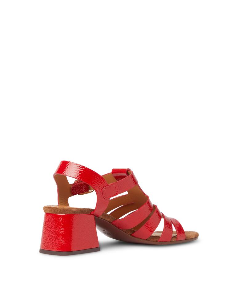 Chie Mihara Otawa leather sandals - red - picture 4 Chie Mihara Otawa leather sandals - red - picture 4
