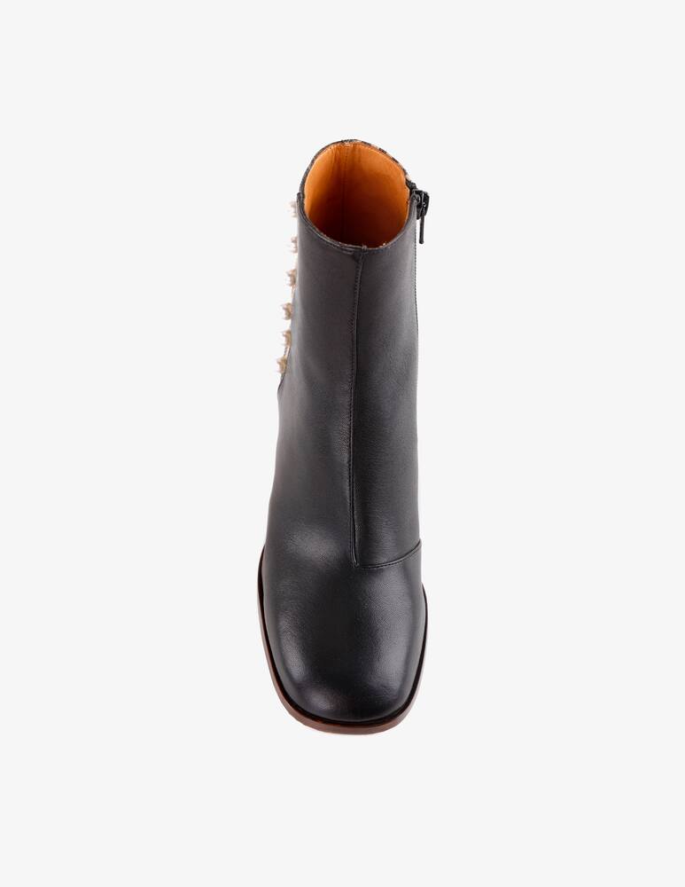 rinascente Chie Mihara Saya leather booties - Black