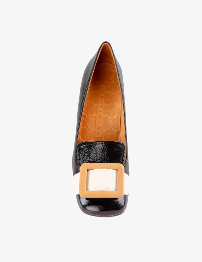 rinascente Chie Mihara Décolleté con fibbia Pema - Nero