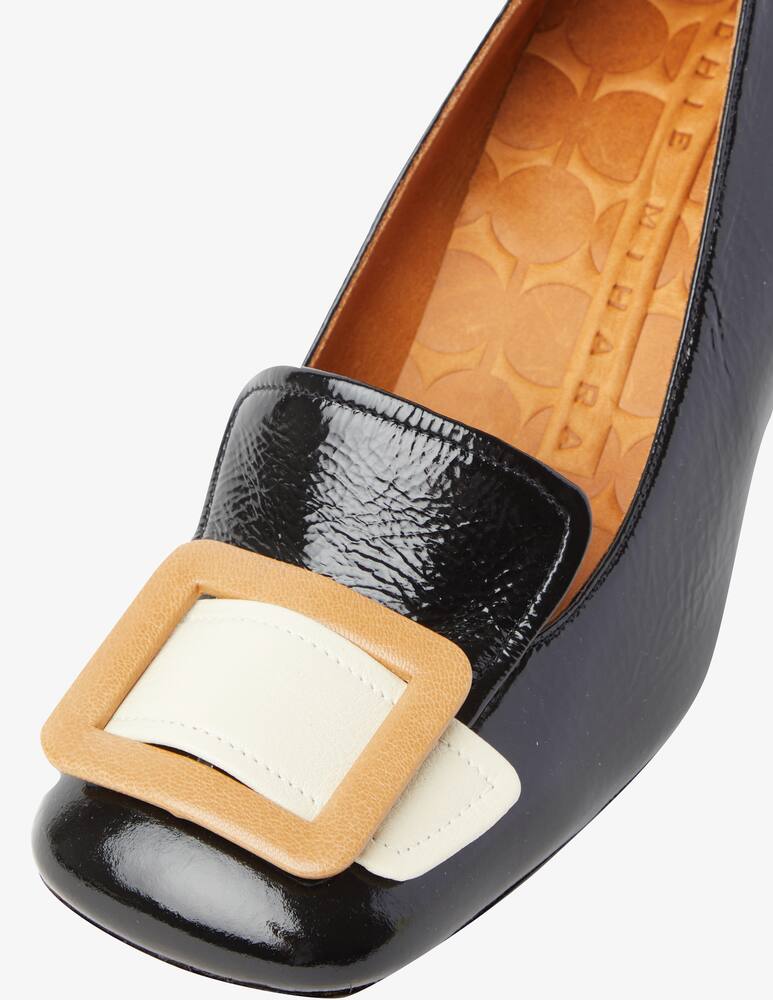 rinascente Chie Mihara Décolleté con fibbia Pema - Nero