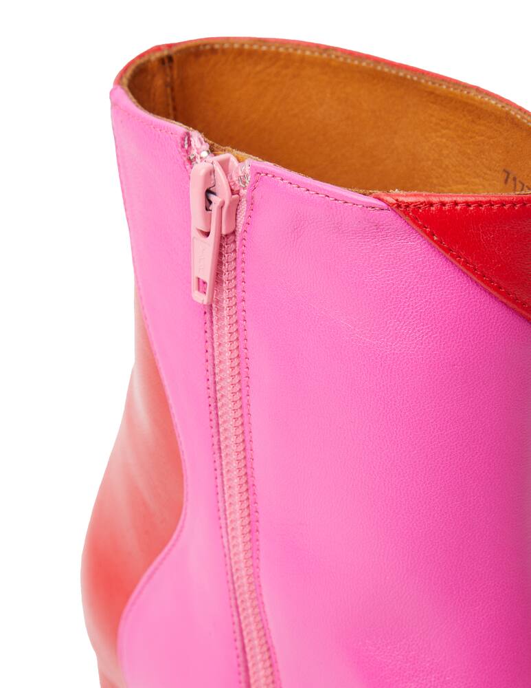 rinascente Chie Mihara Ayki leather booties - Red