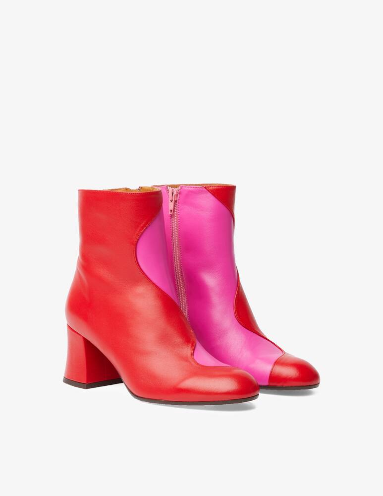 rinascente Chie Mihara Ayki leather booties - Red