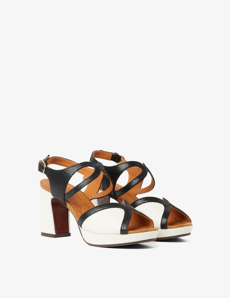 rinascente Chie Mihara Kendy leather heeled sandals