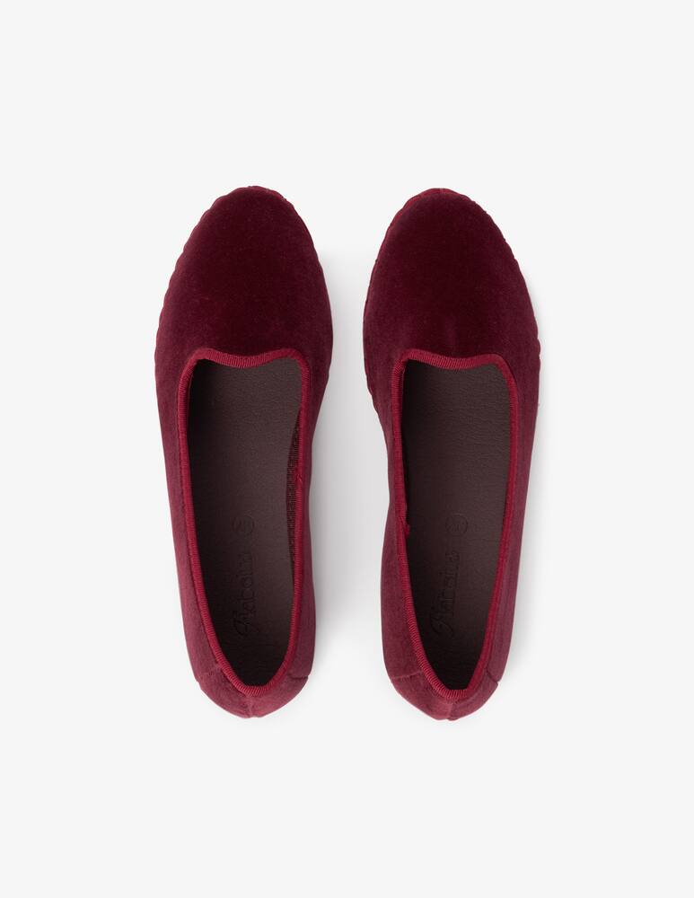 rinascente Flabelus Electra ballerina velvet