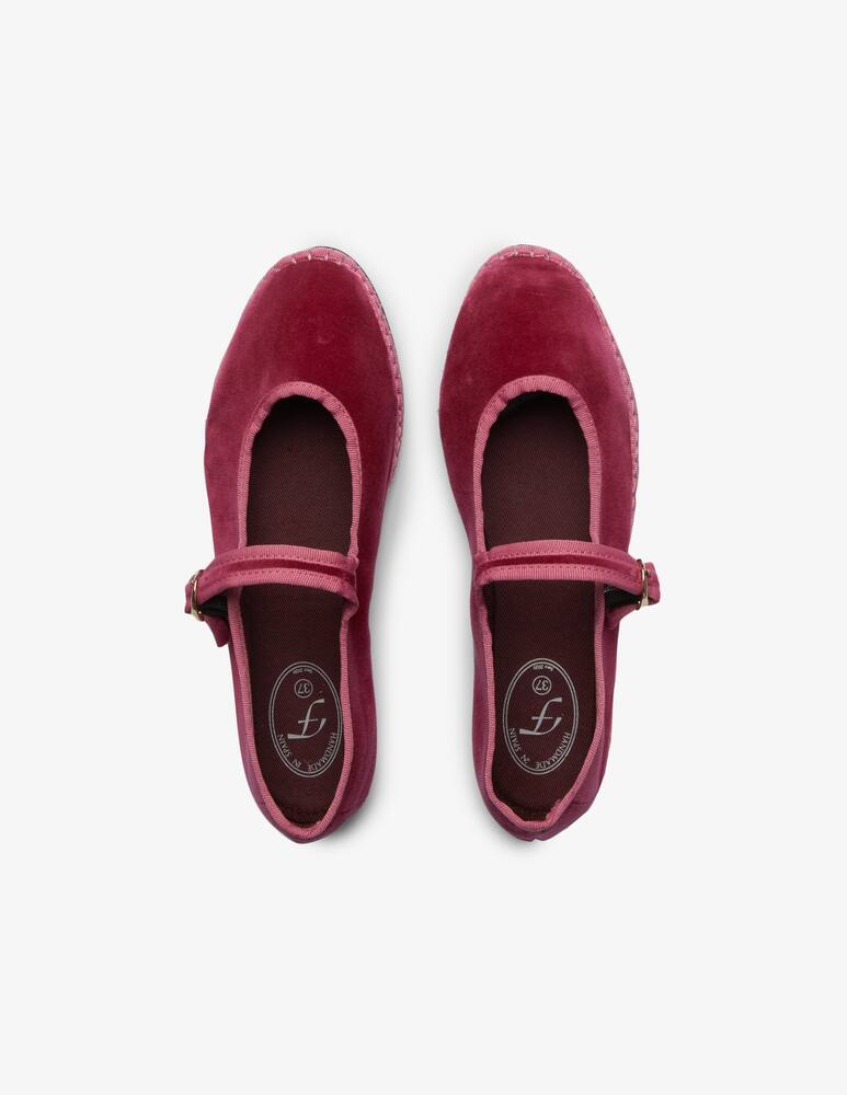 rinascente Flabelus Scarpe maryjane in velluto Frances