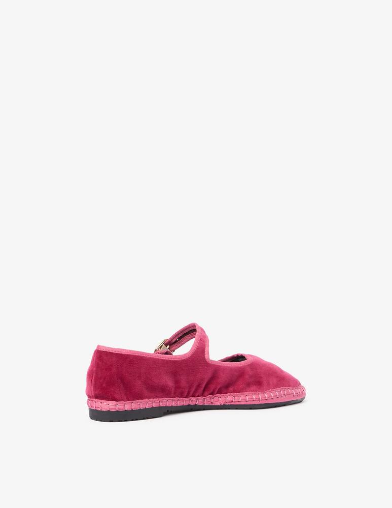 rinascente Flabelus Scarpe maryjane in velluto Frances