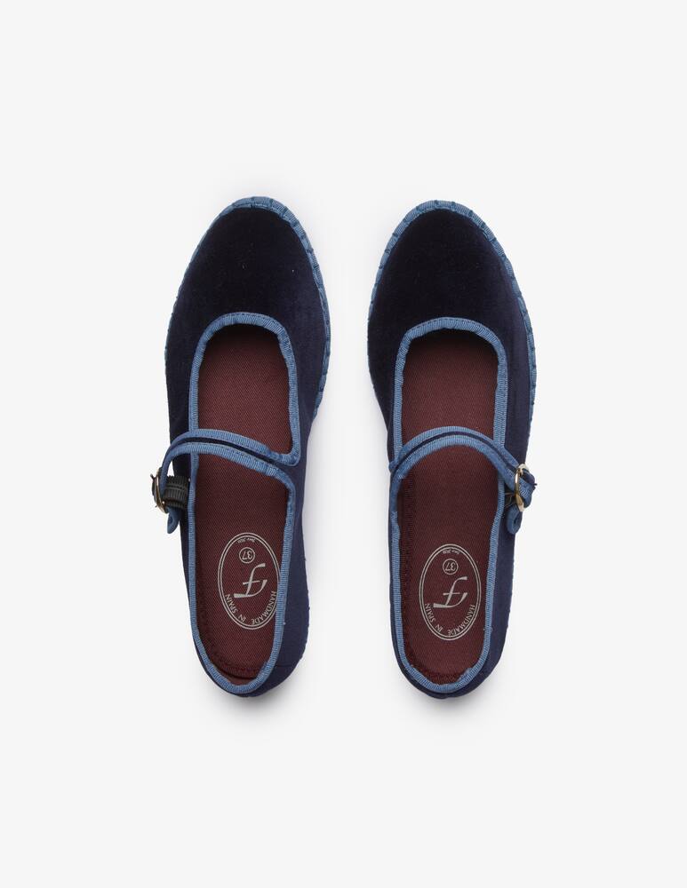 rinascente Flabelus Elia velvet Maryjane shoes