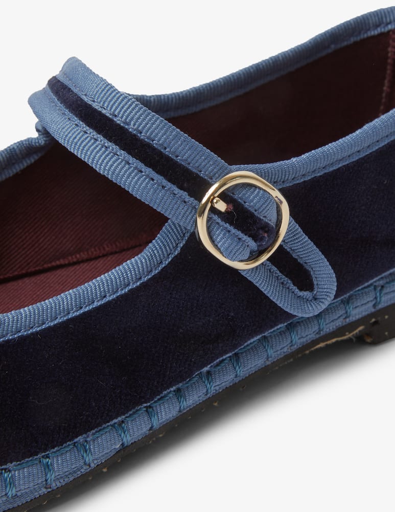 rinascente Flabelus Elia velvet Maryjane shoes