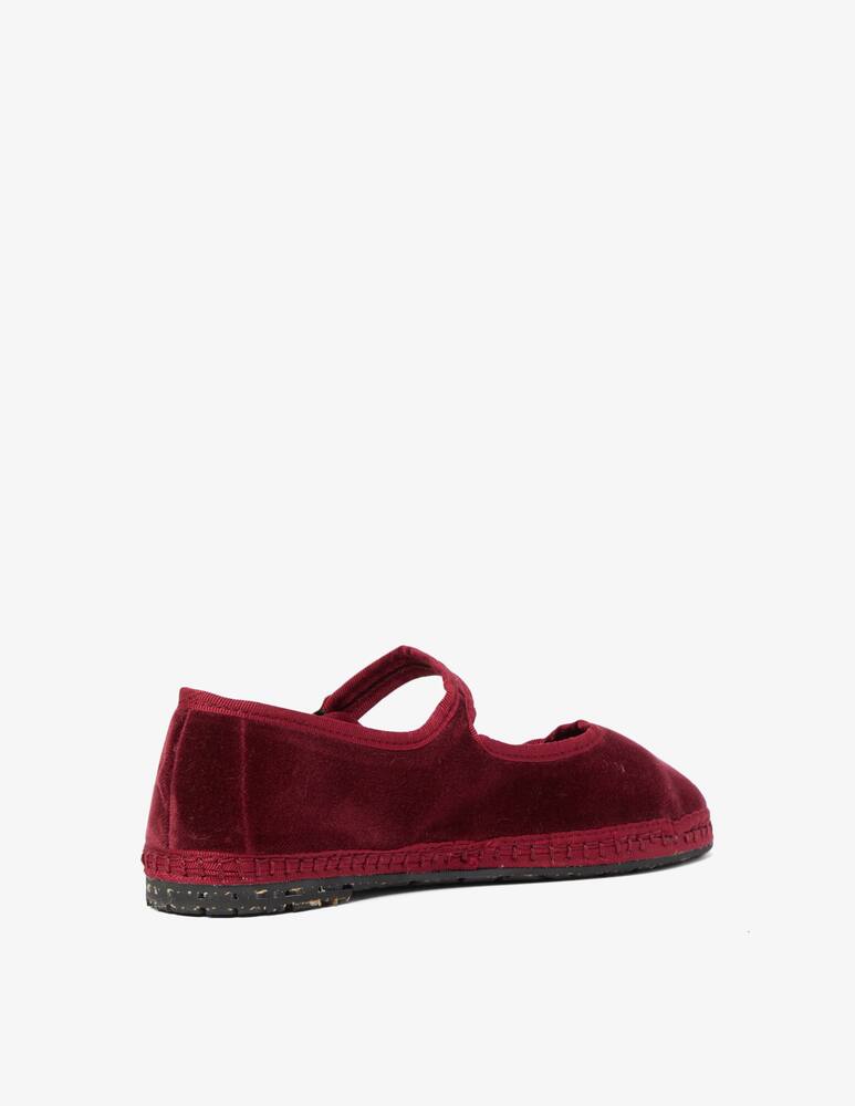 rinascente Flabelus Lucrecia velvet flat mary jane
