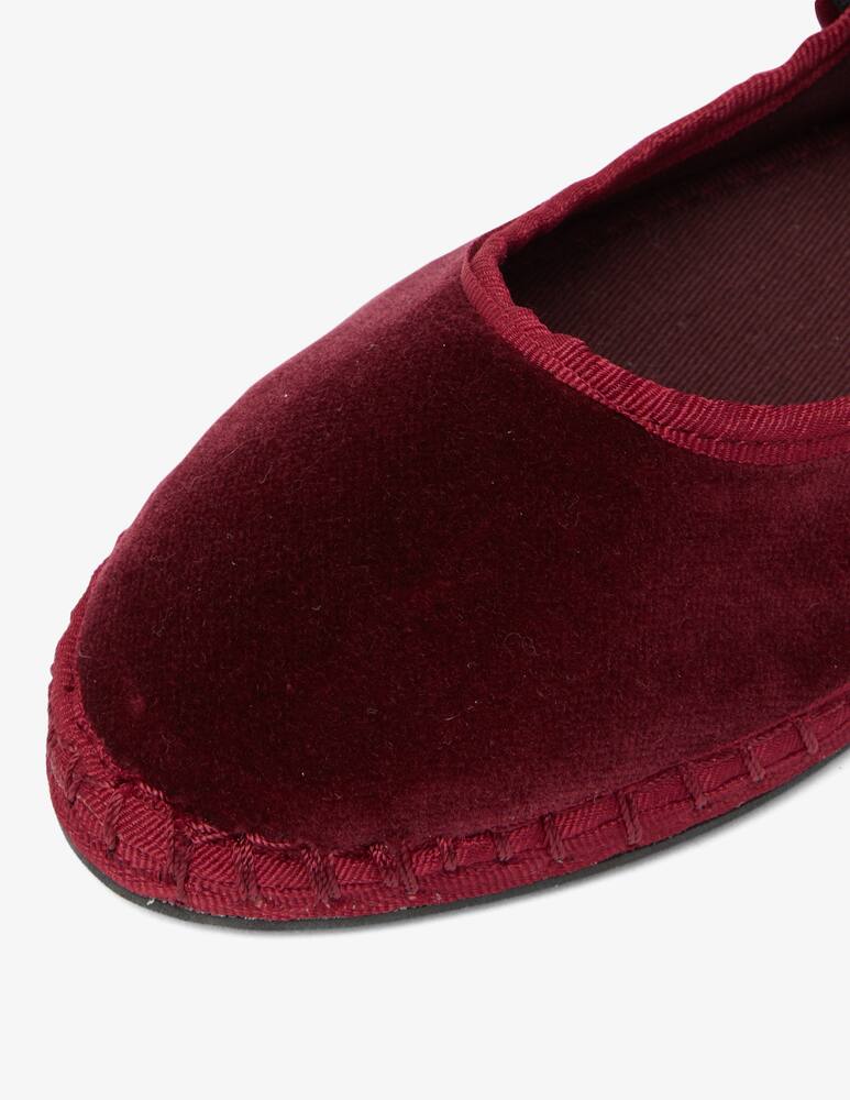 rinascente Flabelus Lucrecia velvet flat mary jane