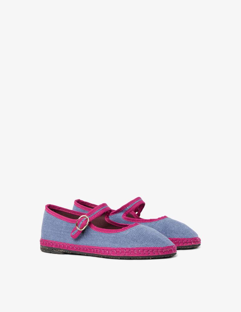 rinascente Flabelus Scarpe basse mary jane in rafia Fiorenza