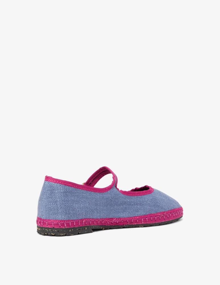 rinascente Flabelus Scarpe basse mary jane in rafia Fiorenza
