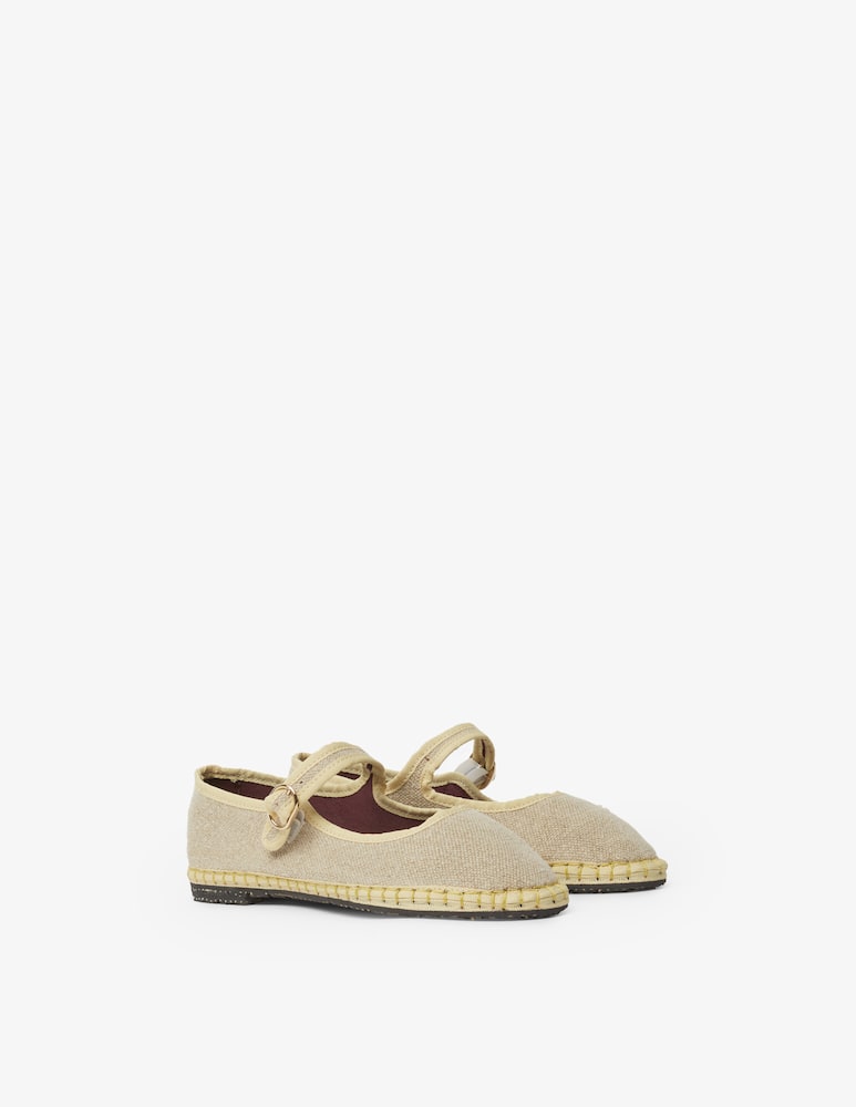 rinascente Flabelus Scarpe maryjane in lino