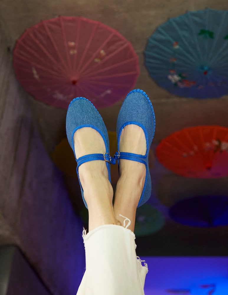 rinascente Flabelus Mary jane denim Soshi