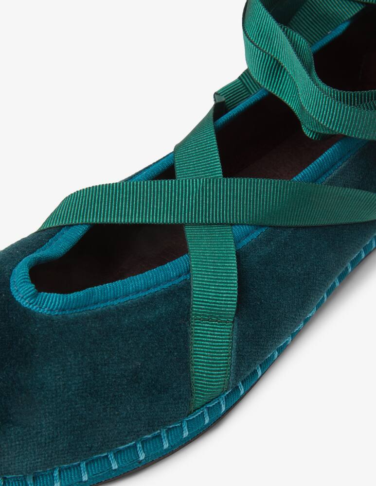 rinascente Flabelus Eichiro ankle-tie Maryjane ballet flats